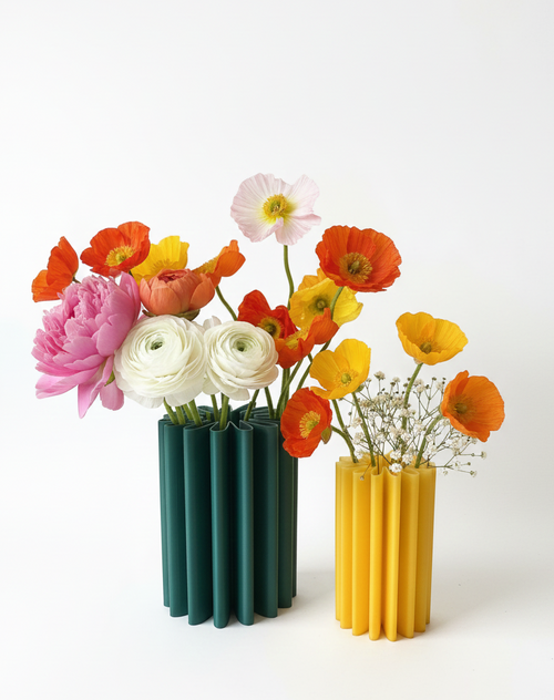 Florero Flor - Esmeralda