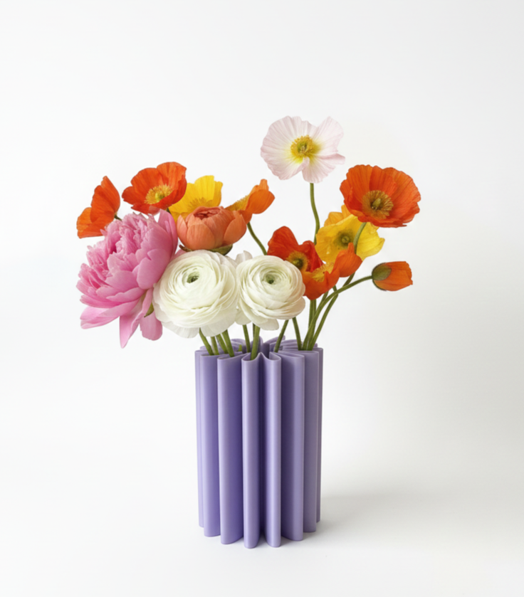 Florero Flor - Esmeralda