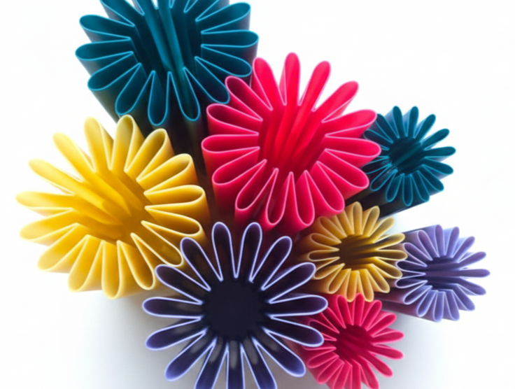 Florero Flor - Esmeralda