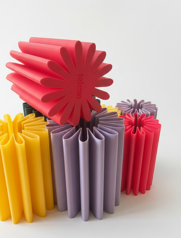 Florero Flor - Rosa