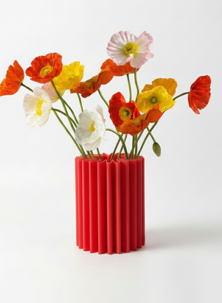 Florero Flor - Rosa